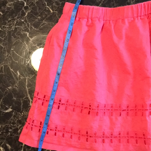 Crown & Ivy hot coral skirt - 6 - Picture 3 of 8